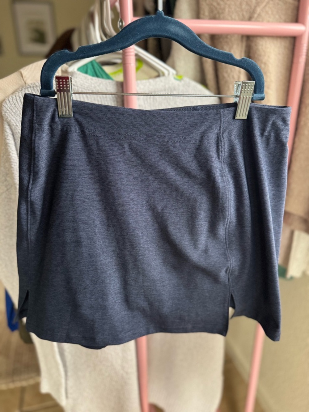 Outdoor Voices Navy Athletic Skort with Inner Short